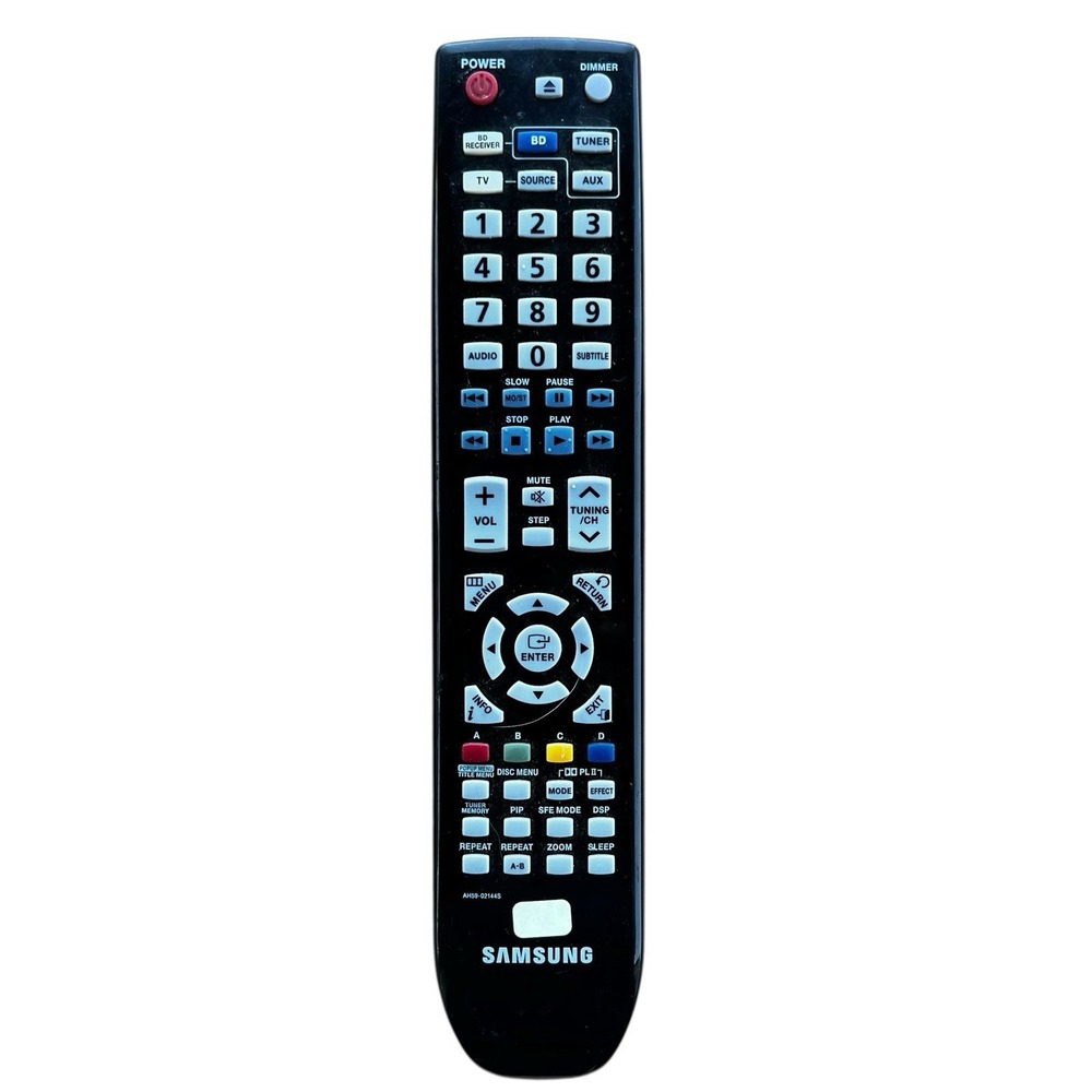 SAMSUNG AH59-02144S BLU RAY DVD HOME THEATER REMOTE CONTROL HT-BD3252T/XAA Works